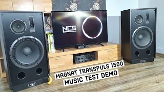 Magnat Transpuls 1500 speakers Music Test demo