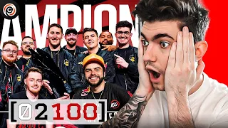 Octane Reacts to 100 Thieves Wins WORLD CHAMPIONSHIP | 02100