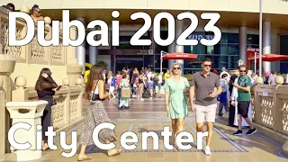 Dubai [4K] Amazing Burj Khalifa, Downtown Dubai, City Center Walking Tour 🇦🇪