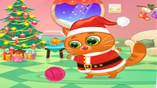 КОТЕНОК БУБУ #25 – игровой мультик для детей, ухаживаем за котиком! My Virtual cat Bob Bubbu