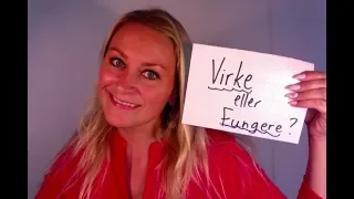 Video 403 Virke eller fungere?