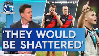 What the Bombers got wrong late in Port's EPIC last-gasp win - Sunday Footy Show | Footy on Nine