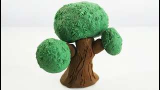 How to Make an Easy Step-by-Step Plasticine Tree