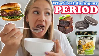 WHAT I EAT DURING MY PERIOD (mood swings, heißhunger, cravings...)