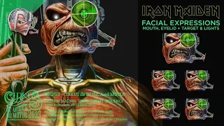 MOTION MAIDEN 🚧 Iron Maiden - Somewhere in Time CREATION PROCESS (Facial Expressions)