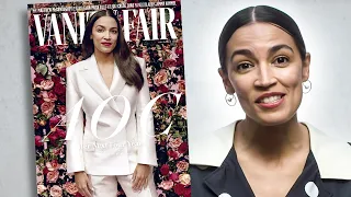 AOC Fires Back At "Stupid" Republicans Angry At Her Vanity Fair Photoshoot