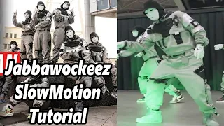 Jabbawockeez slow motion dance tutorial | how to dance like Jabbawockeez