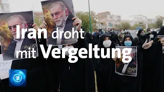 Iran droht nach Mord an Atomwissenschaftler mit Vergeltung