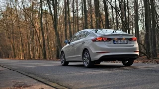 Hyundai Elantra 1.6 CRDi 2016 - POV Drive & Walkaround  Jazda i Prezentacja