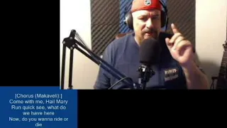 Metal Biker Dude Reacts - Tupac Hail Mary REACTION