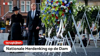 TERUGKIJKEN: Nationale Dodenherdenking in Amsterdam