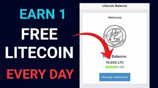 How To Earn 1 Free Litecoin Everyday