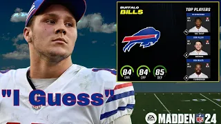 Rebuilding The Buffalo Bills in Madden 24