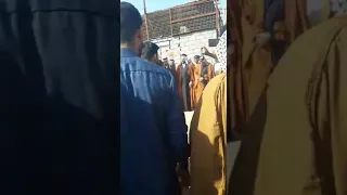 استقبال الشيخ محمد صبيح المنخي