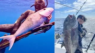Fishing And Spearfishing For Uku, Ulua, And More! | Hawaii Spearfishing And Fishing