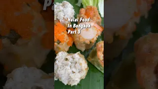 Colorful Dumplings | #halal  Food in Bangkok Part 5