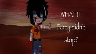 WHAT IF Percy finished the job?//Percy Jackson//Hero’s of Olympus//Dark Percy//Gacha Club//