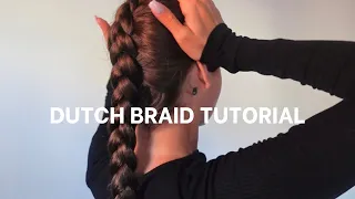 Single Dutch Braid Tutorial