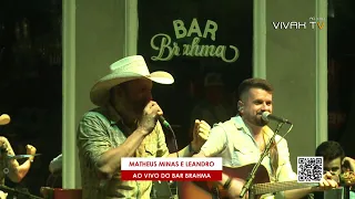 Matheus Minas e Leandro no Bar Brahma