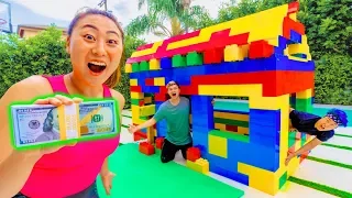 LAST TO LEAVE THE LEGO HOUSE WINS $10,000
