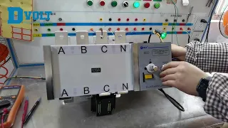 To operate the Automatic Transfer Switch (ATS)#test#electric#commercial#domestic