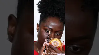 tutorial 2021 maquillage simple et rapide pour les débutantes peau noire