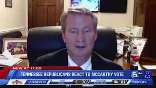 Knoxville Rep. Tim Burchett among GOP voters who ousted House Speaker Kevin McCarthy