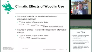 Conflicting effects of forests and wood use on climate change mitigation