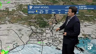 KATC Weather Forecast 5PM 05-10-24