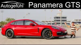 Porsche Panamera GTS FULL REVIEW with F1 racetrack Bahrain 2019 - Autogefühl