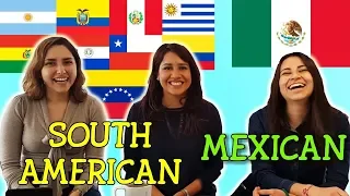 Slang Challenge: Mexican vs South American