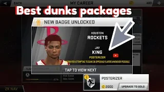 NBA 2K20 HOW TO DUNK-BEST DUNKS FOR POSTERIZERS/BEST DUNKS ANIMATIONS