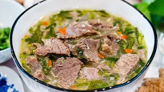 Braised Beef and Herb Soup Recipe