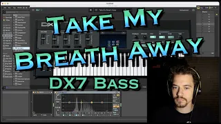 Timbrando - Take My Breath Away Synth Bass