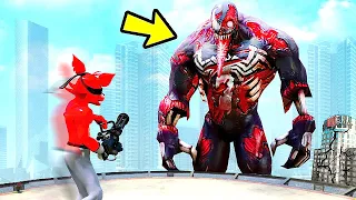 ANIMATRONICS FOI ATACADO PELO VENOM ASSUSTADOR? | GTA V Five Nights at Freddy's