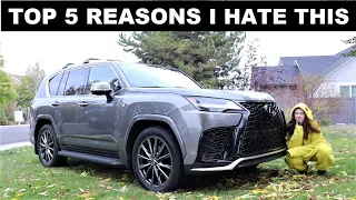 5 Things I Hate About The 2023 Lexus LX600!