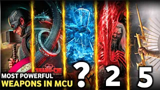 Top 10 Most Powerful Weapons in MCU ( Updated List 2022 ) / IN HINDI