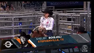 Breakaway roping Houston rodeo 1