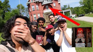 I took my friends to a HAUNTED Airbnb (The Beck House) - VLOG #6