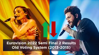 EUROVISION 2022 SEMI FINAL 2 RESULTS OLD VOTING SYSTEM