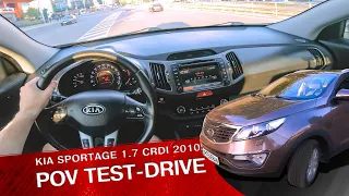 KIA Sportage 1.7 CRDI 2010  |  POV Test-Drive