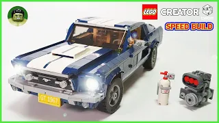 Lego Creator 10265 Ford Mustang Speed Build