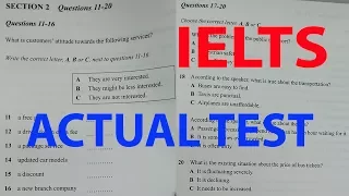 IELTS LISTENING RECENT ACTUAL TEST WITH ANSWERS | IELTS REAL EXAM 17