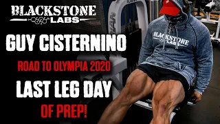 Guy Cisternino • Road to Olympia 2020 - LAST LEG DAY OF PREP!