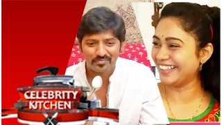 Actress Sandhya and Actor Sakthi in Celebrity Kitchen (30/11/2014)