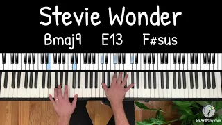 How to Play Stevie Wonder "Do I Do" - Piano Tutorial Lesson