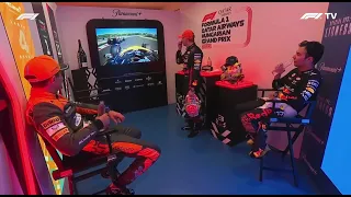 Cooldown Room GP of Hungary 2023 | Max Verstappen | Lando Norris | Sergio Perez