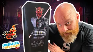 Hot Toys Darth Maul Star Wars Clone Wars Figure Unboxing  | Unsealed and Revealed