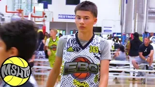 MJ Dowd HANDLES & GETS BUCKETS on the BREAK at the 2018 EBC Jr All American Camp