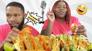 SINGING EVERYTHING THE ENTIRE VIDEO MUKPRANK & CRUNCHY CHEESY NACHO TACOS!